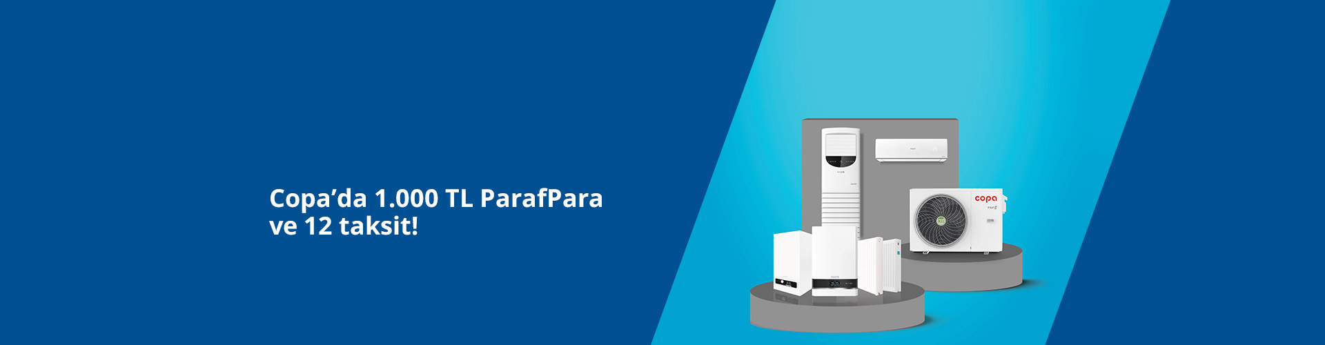 Parafly ile Copa'da 1000 TL ParafPara ve 12 taksit!
